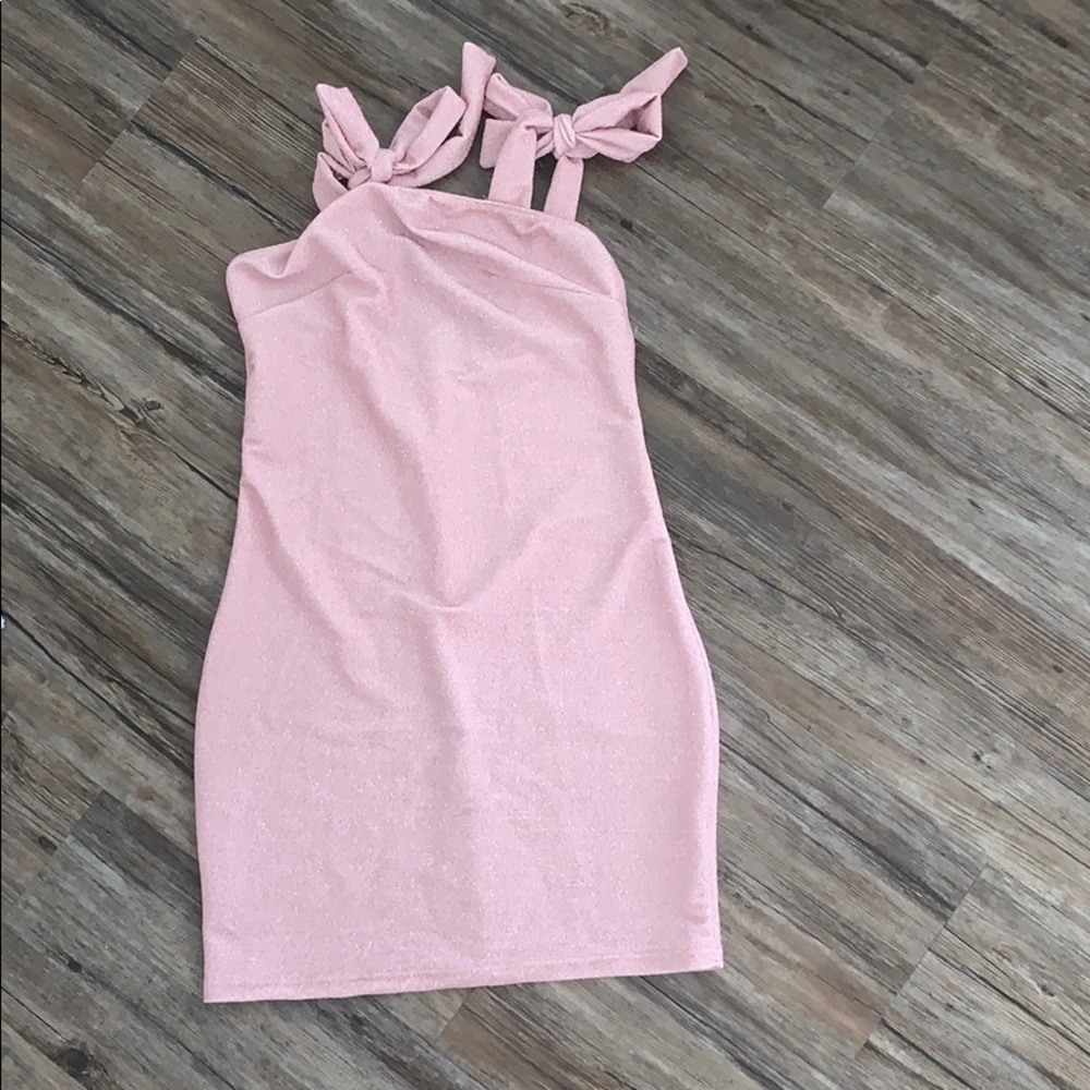 Cute pink sparkle dress